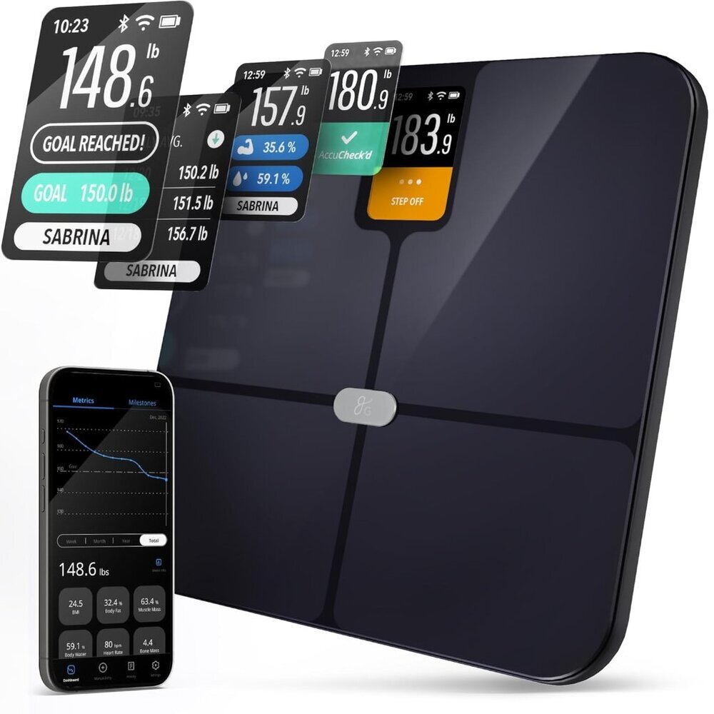 Smart Scale – Track Your Weight Loss Journey with Verified Accuracy & Smart Goal